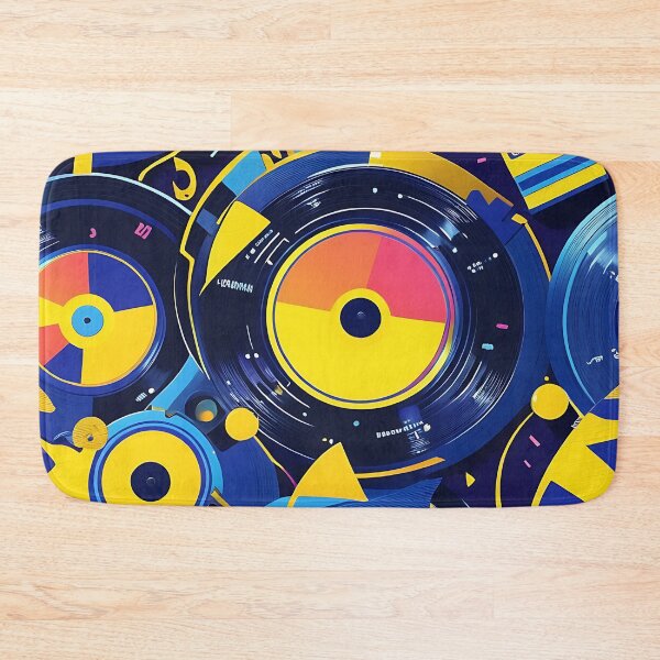 Item preview, Retro Vinyl Record Pattern - House Music Rave designed and sold by  ZenRave Designs.