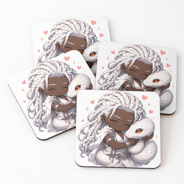 Item preview, King Chibi with White Snake designed and sold by Yomikiru.