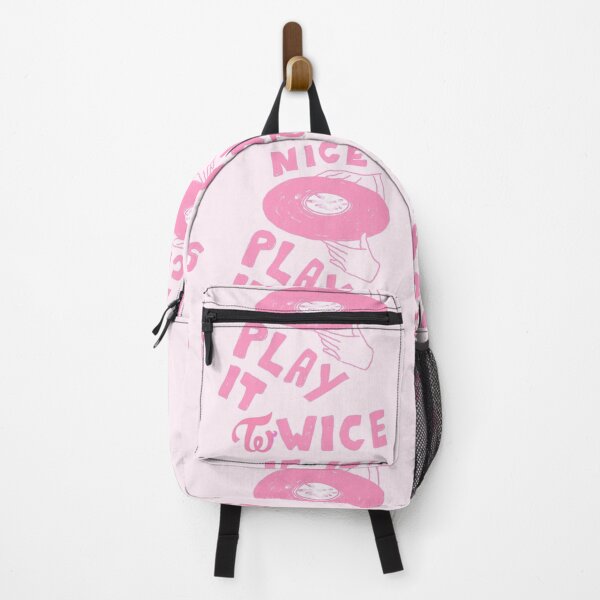 Item preview, TWICE "If It's Nice, Play It Twice" Pink Vinyl Aesthetic Wallpaper designed and sold by KryaArts27.