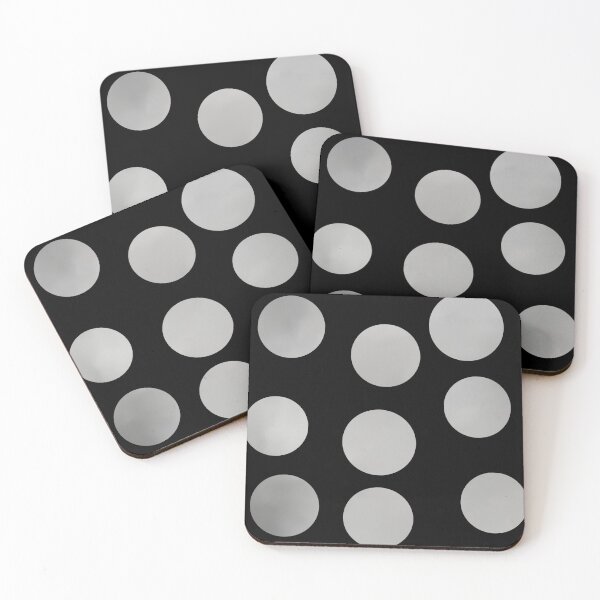 Item preview, Smoky Dots on Black  designed and sold by JaygiesDesign.
