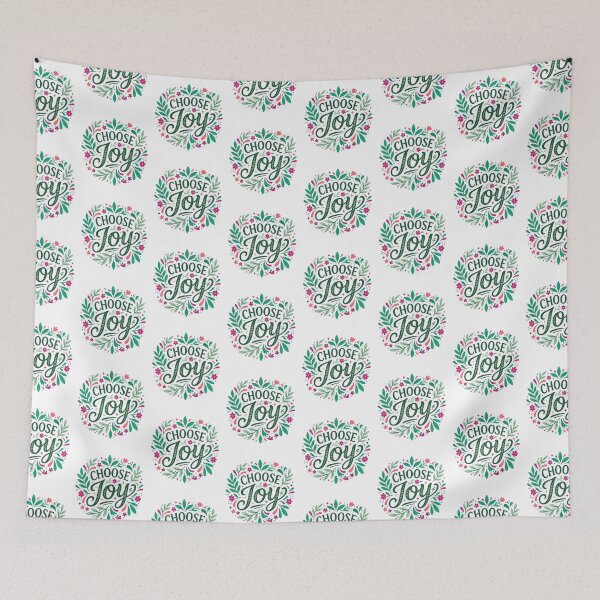 Item preview, Choose Joy Green: Typo Series designed and sold by emeraldazalea.