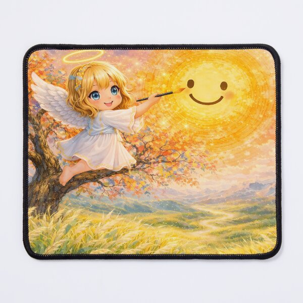 Item preview, Cute Angel Painting the Sun designed and sold by m-y-A-I-A-R-T-.
