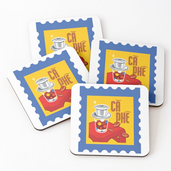 Item preview, Traditional Vietnamese Iced Milk Coffee (Cà Phê Sữa Đá) Sticker designed and sold by PippiThePickle.