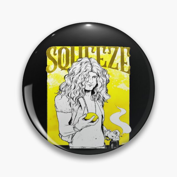 Item preview, Robert Plant Squeeze Lemon Portrait designed and sold by VIPfuturedesign.