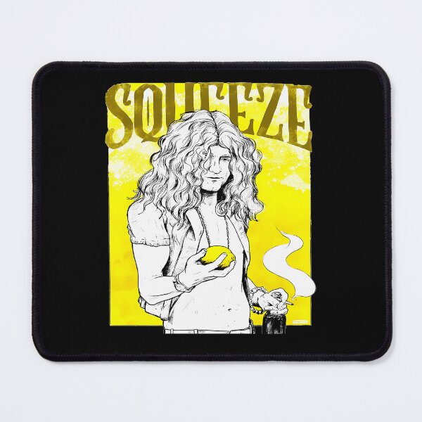 Item preview, Robert Plant Squeeze Lemon Portrait designed and sold by VIPfuturedesign.