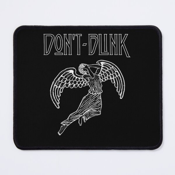 Item preview, Don't Blink Weeping Angel Line Art Illustration designed and sold by VIPfuturedesign.