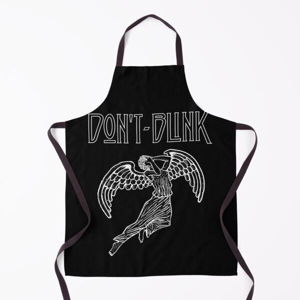 Item preview, Don't Blink Weeping Angel Line Art Illustration designed and sold by VIPfuturedesign.