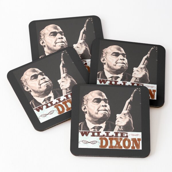 Item preview, Willie Dixon Double Bass Portrait Typography designed and sold by VIPfuturedesign.