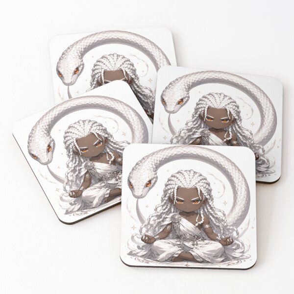 Item preview, King Chibi with White Snake designed and sold by Yomikiru.
