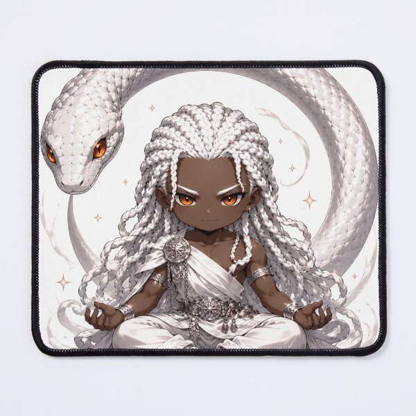 Item preview, King Chibi with White Snake designed and sold by Yomikiru.