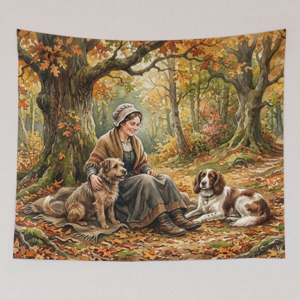 Item preview, Autumnal stillness in the forest designed and sold by Sigtrix.