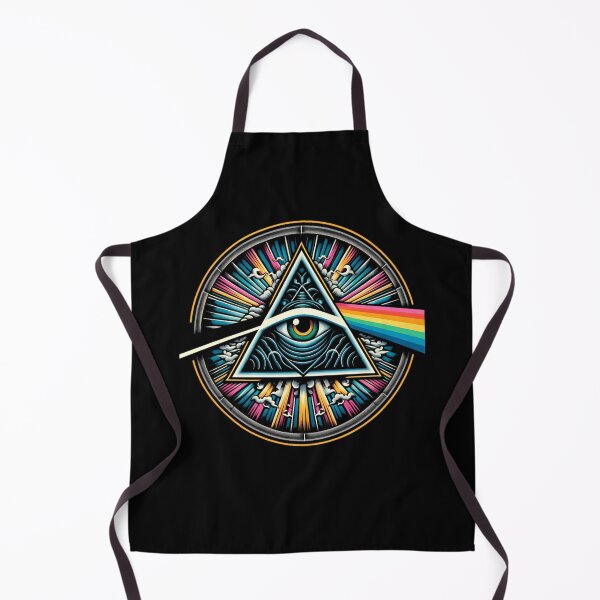 Item preview, Psychedelic All Seeing Eye Prism Stained Glass designed and sold by ScottKermieka.