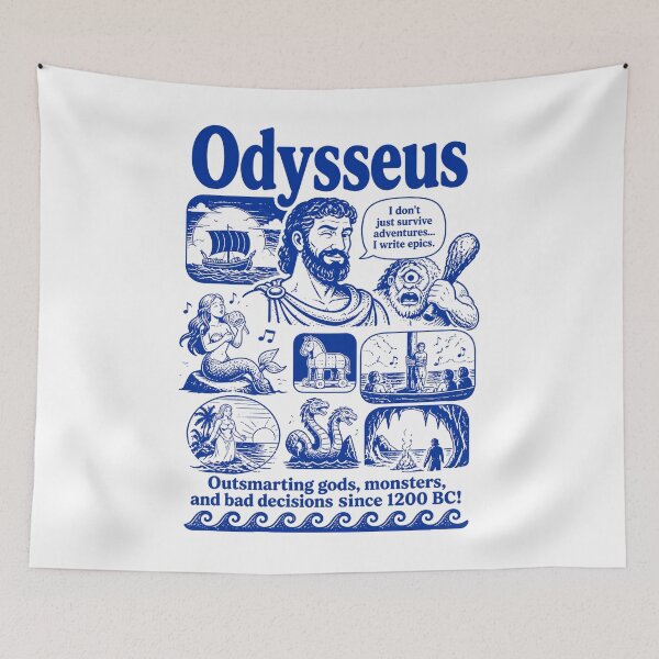 Item preview, Odysseus - Mythology, Greek Legend designed and sold by oddbrick-parade.
