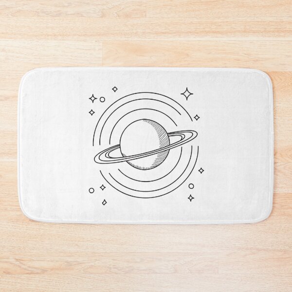 Item preview, A space diagram featuring Uranus with visible ring structure designed and sold by rasagamastore.