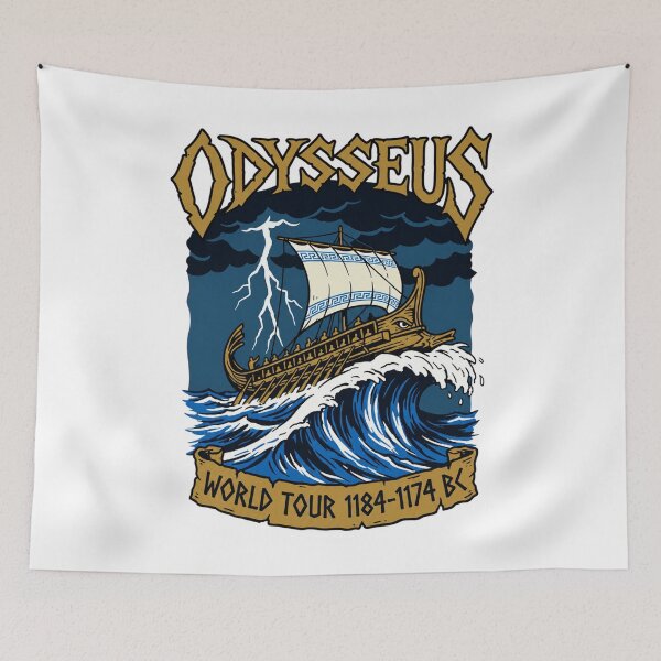 Item preview, Odysseus World Tour 1184-1174 BC Metal Band, Epic Musical, The Odyssey designed and sold by oddbrick-parade.