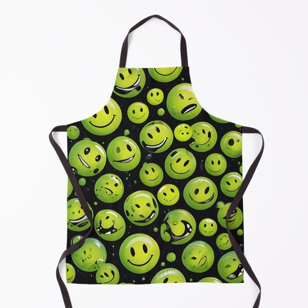 Item preview, Acid Techno Smiley Face Pattern - 90s Rave designed and sold by ZenRave Designs.