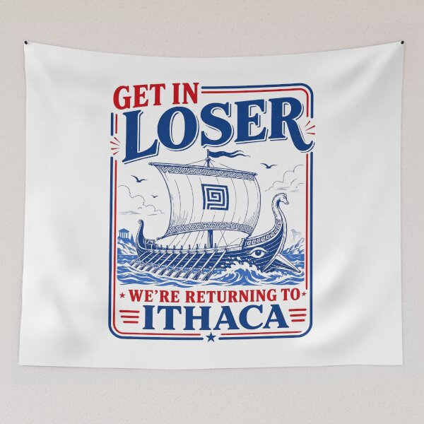 Item preview, The Odyssey Movie - Get in Loser Returning to Ithaca Greek Mythology designed and sold by oddbrick-parade.