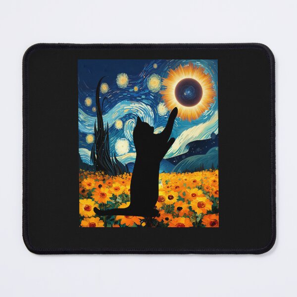 Item preview, Starry Night Eclipse Spain Iceland Total Solar Eclipse 2026 designed and sold by erozzz.
