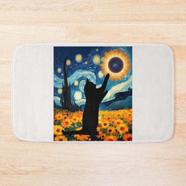 Item preview, Starry Night Eclipse Spain Iceland Total Solar Eclipse 2026 designed and sold by erozzz.
