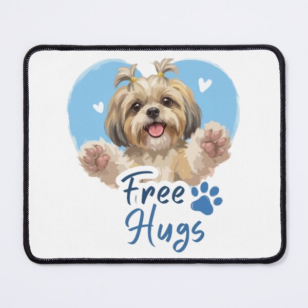 Item preview, Free Hugs Dog Cute Puppy designed and sold by PawsAndPallette .