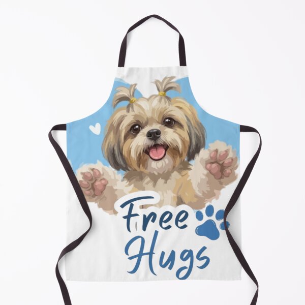 Item preview, Free Hugs Dog Cute Puppy designed and sold by PawsAndPallette .