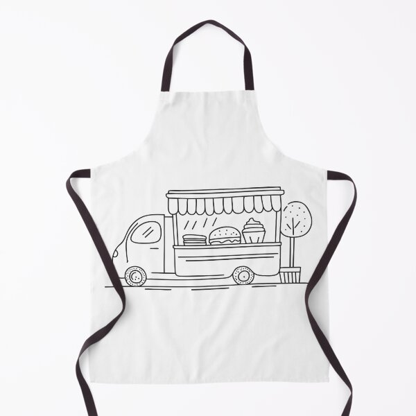 Item preview, A street food cart stationed next to a painted mural wall designed and sold by rasagamastore.