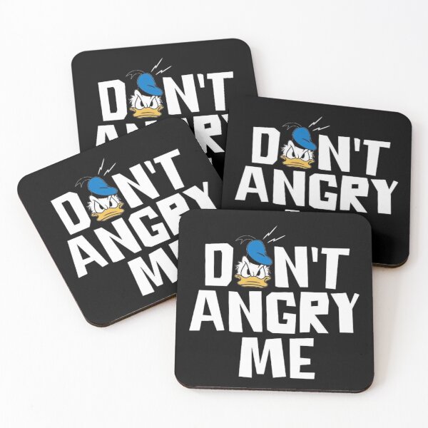 Item preview, Don't Angry Me Funny Duck Face | Cute Angry Duck Meme designed and sold by RajDeals.