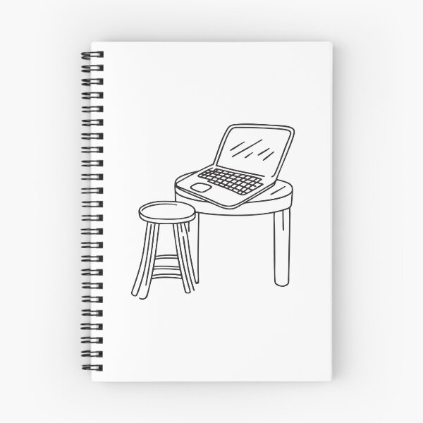 Item preview, A laptop left on next to an overturned seat designed and sold by rasagamastore.