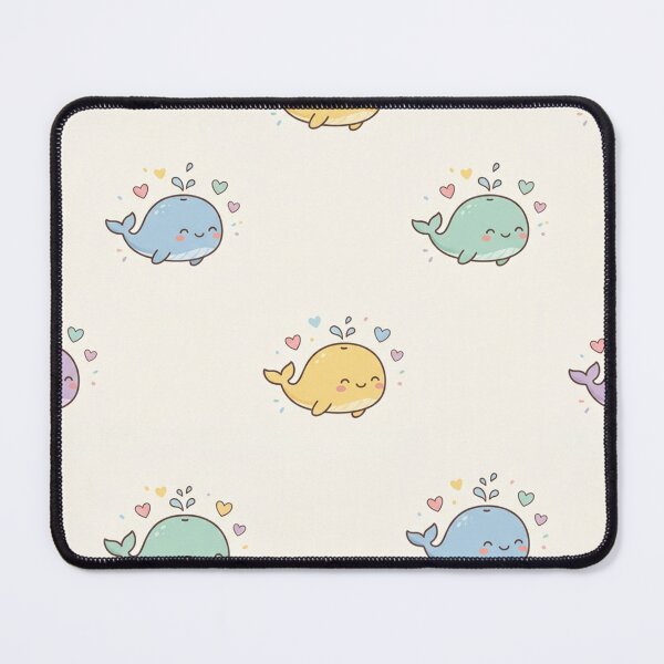 Item preview, Cute Colorful Whales with Hearts designed and sold by Shivi-designs.