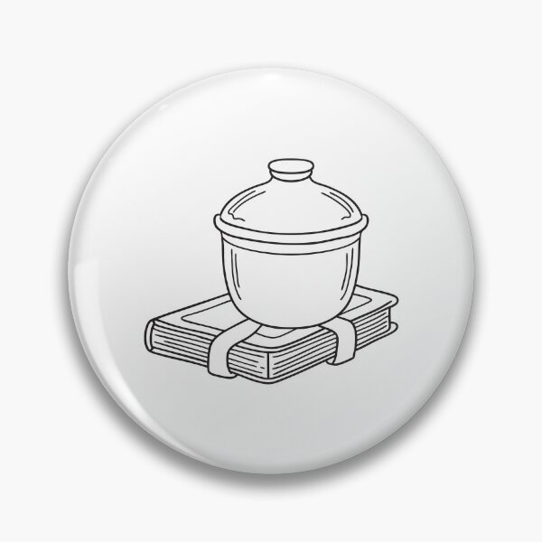 Item preview, A sealed urn resting by a photo album on a shelf designed and sold by rasagamastore.