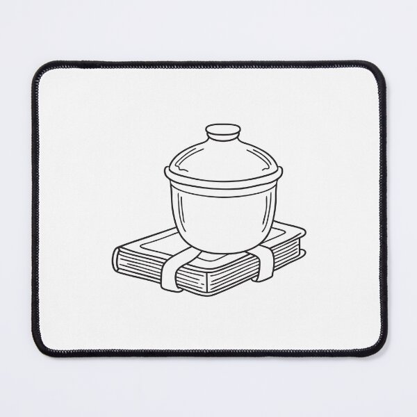 Item preview, A sealed urn resting by a photo album on a shelf designed and sold by rasagamastore.