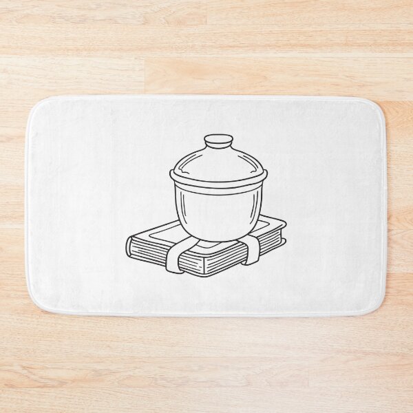 Item preview, A sealed urn resting by a photo album on a shelf designed and sold by rasagamastore.