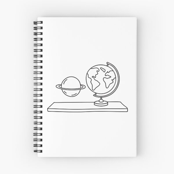 Item preview, A model of Uranus displayed beside a globe on a shelf designed and sold by rasagamastore.