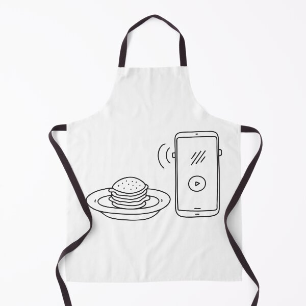 Item preview, A phone vibrating near a full breakfast plate untouched designed and sold by rasagamastore.