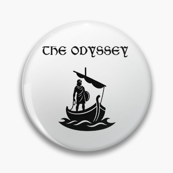 Item preview, The Odyssey - The Odyssey dark silhouette Greek myth Homer designed and sold by WirelessChimp.