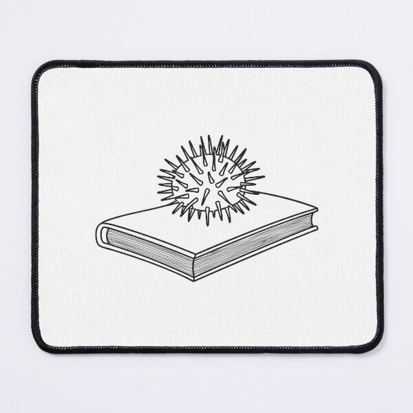 Item preview, An image of a sea urchin placed on a marine biology reference designed and sold by rasagamastore.