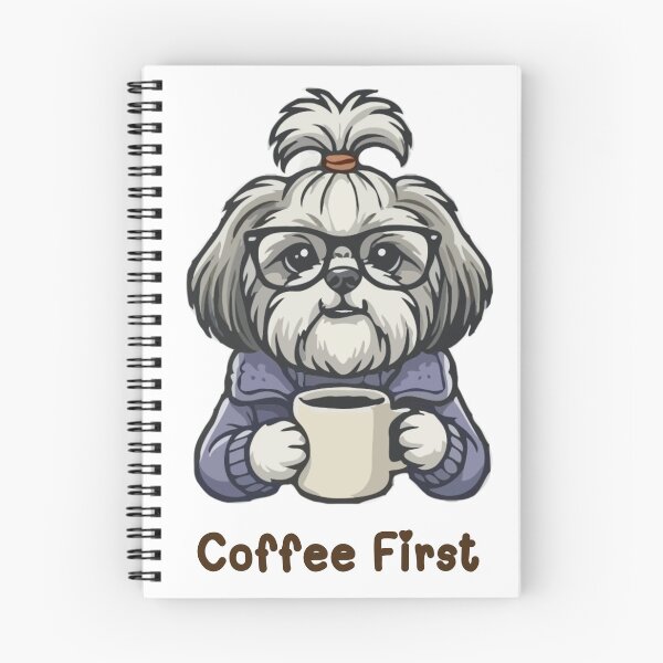 Item preview, Coffee First Pup designed and sold by PawsAndPallette .