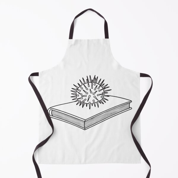 Item preview, An image of a sea urchin placed on a marine biology reference designed and sold by rasagamastore.