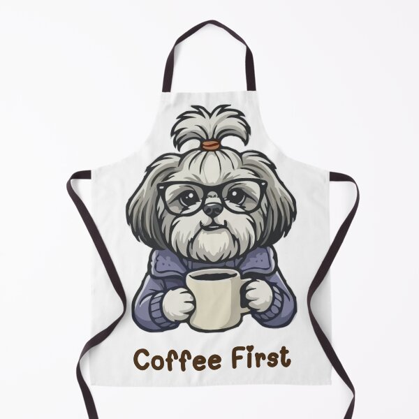 Item preview, Coffee First Pup designed and sold by PawsAndPallette .