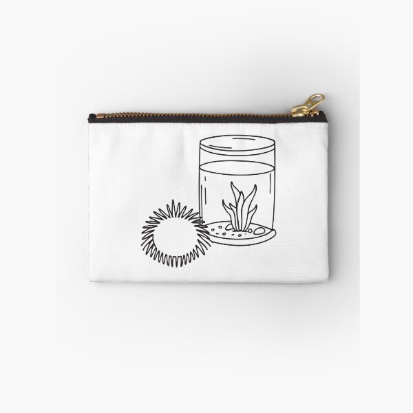 Item preview, A plastic sea urchin figure placed beside a fish tank designed and sold by rasagamastore.