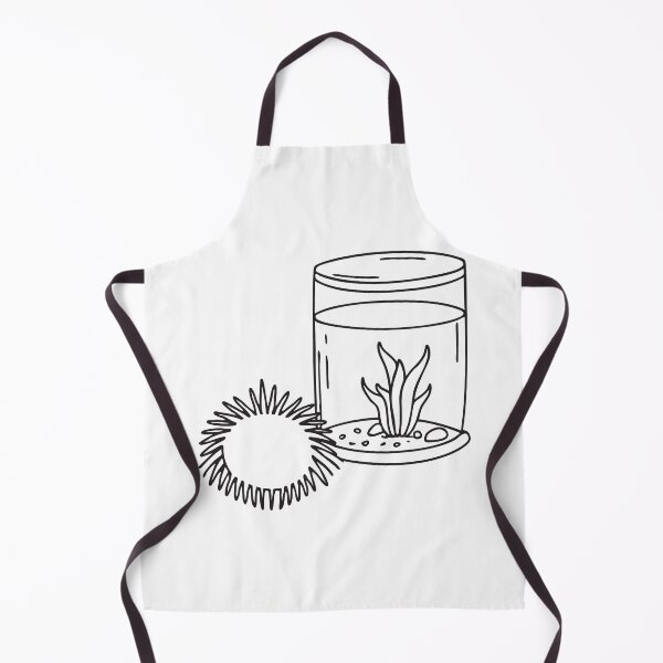 Item preview, A plastic sea urchin figure placed beside a fish tank designed and sold by rasagamastore.