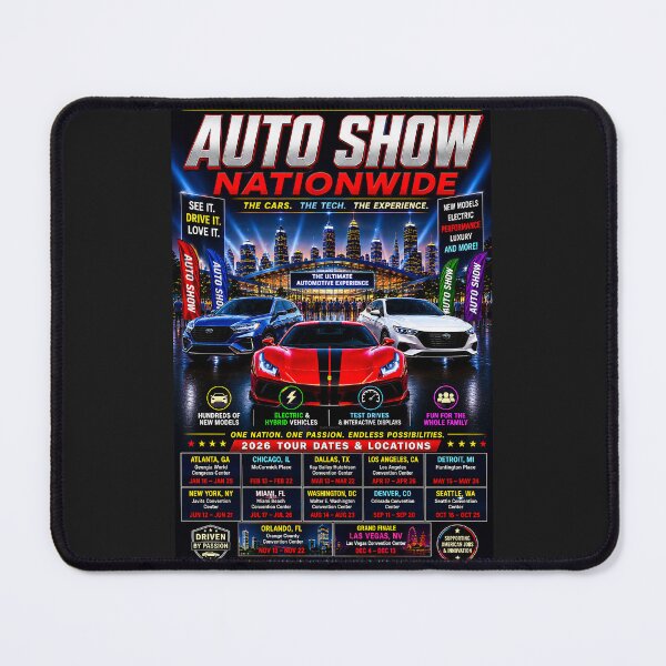 Artikelvorschau, Nationale Auto-Show-Tour 2026 – Amerikas führendes Auto-Show-Erlebnis entworfen und verkauft von DBM Photo Art 1.