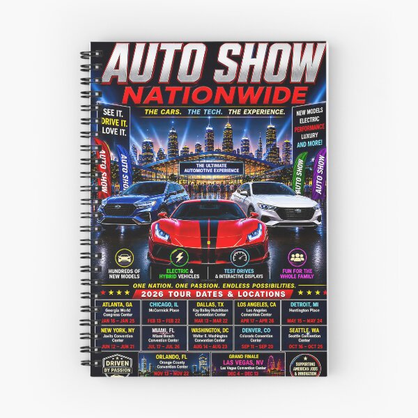 Item preview, AUTO SHOW NATIONWIDE 2026 TOUR - America's Premier Auto Show Experience  designed and sold by DBM Photo Art 1.