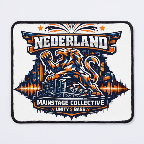 Item preview, Netherlands Hardstyle Lion - Rave Festival designed and sold by ZenRave Designs.