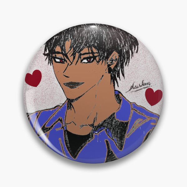 Item preview, Black hair red eye handsome manhua guy designed and sold by Olivia-oggy.