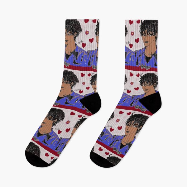 Item preview, Black hair red eye handsome manhua guy designed and sold by Olivia-oggy.