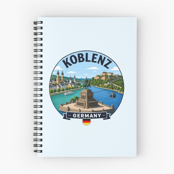 Item preview, Koblenz, Germany - Deutsches Eck designed and sold by Myra365Art.