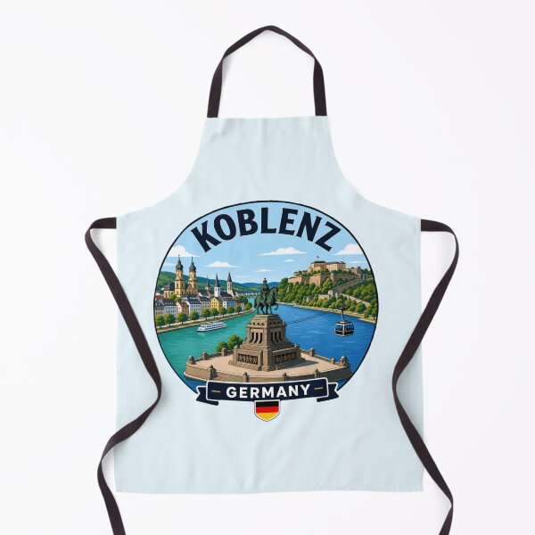 Item preview, Koblenz, Germany - Deutsches Eck designed and sold by Myra365Art.