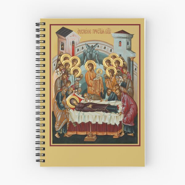 Item preview,  icon Dormition of the Mother of God, icon of the Dormition of the Blessed Virgin Mary, Dormition of Mary Icon, designed and sold by orthodox-icon.
