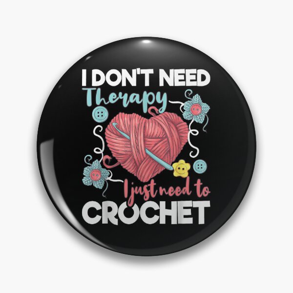 Item preview, Crocheting Funny Quote designed and sold by goombi-creative.